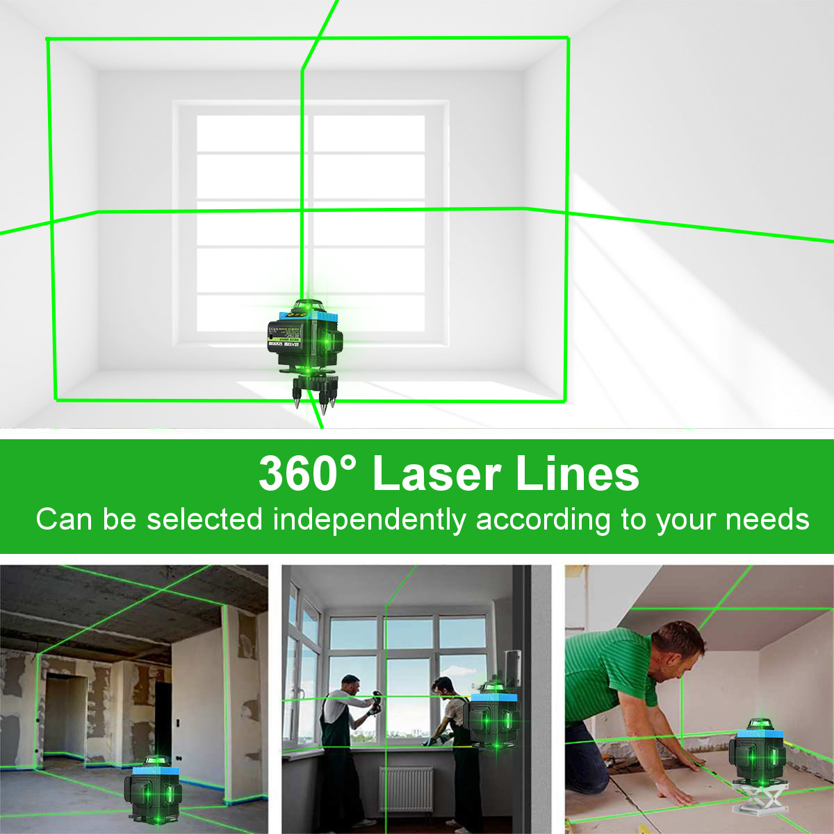 81216-Line-360deg-Green-Light-Laser-Horizontal-Vertical-Cross-Spirit-Level-1835957-5