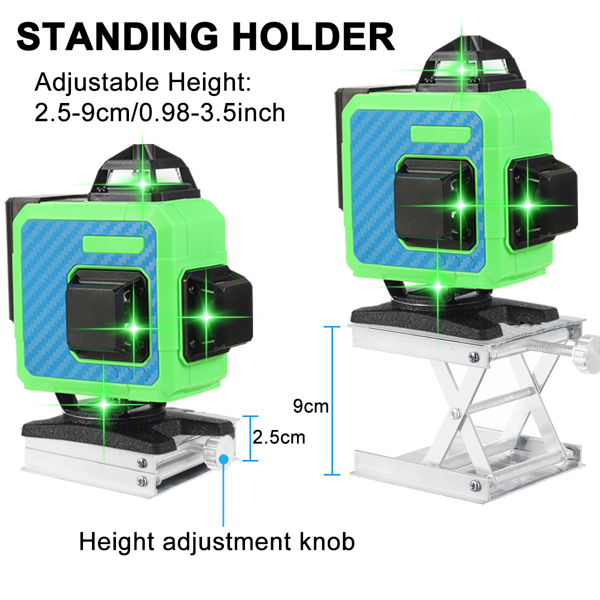 81216-Line-4D-Green-Laser-Level-360deg-Self-Leveling-Measure-Tool-Horizontal-Vertical-1953101-9
