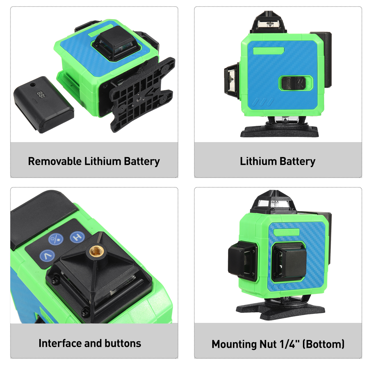 81216-Line-4D-Green-Laser-Level-360deg-Self-Leveling-Measure-Tool-Horizontal-Vertical-1953101-10