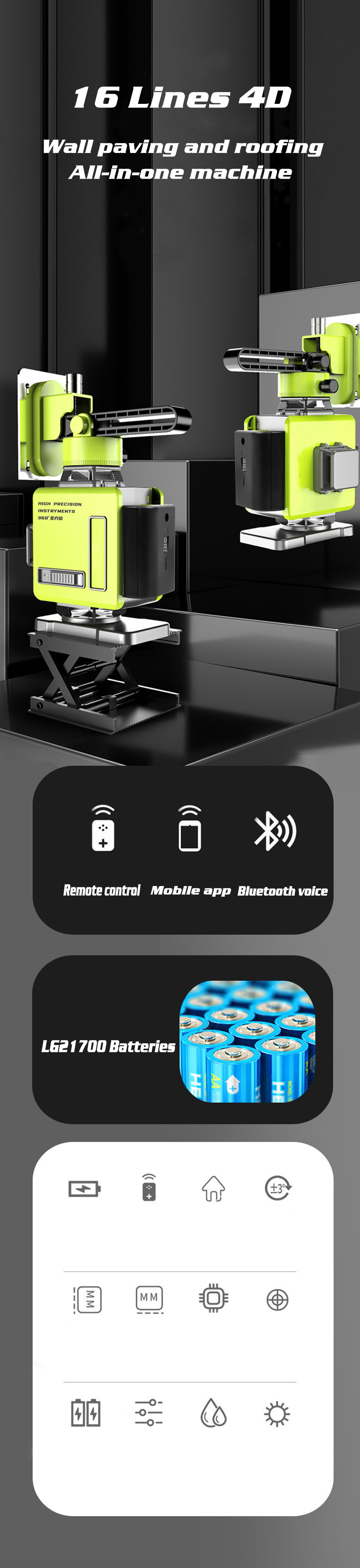 81216-Line-4D-Green-Light-Digital-Laser-levels-Self-Leveling-360deg-Rotary-Measuring-Tools-with-2-Ba-1939652-1