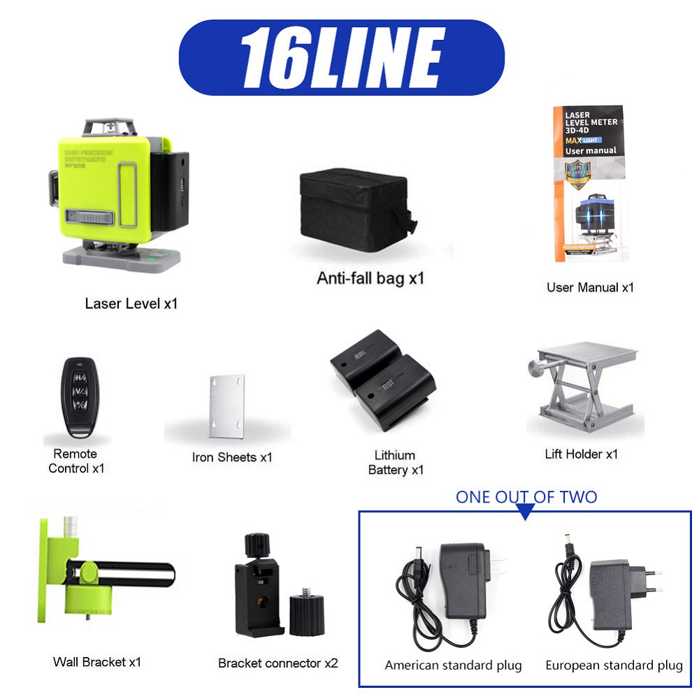 81216-Line-4D-Green-Light-Digital-Laser-levels-Self-Leveling-360deg-Rotary-Measuring-Tools-with-2-Ba-1939652-15