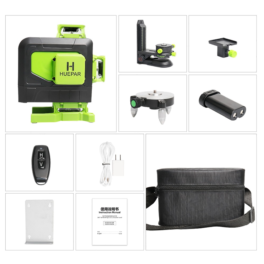 Huepar-904DG-16-lines-4D-Cross-Line-Laser-Level-Green-Beam-Line-with-Remote-Control-for-Tiles-Floor--1861386-2