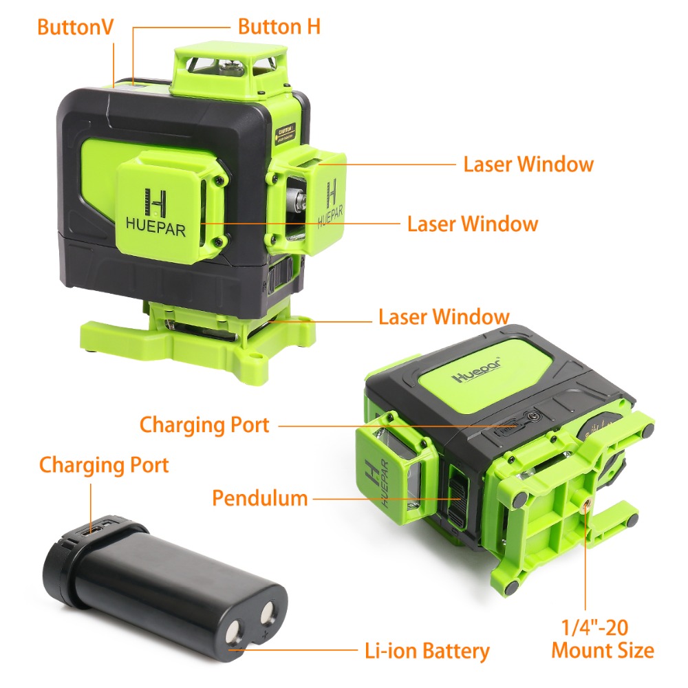 Huepar-904DG-16-lines-4D-Cross-Line-Laser-Level-Green-Beam-Line-with-Remote-Control-for-Tiles-Floor--1861386-7