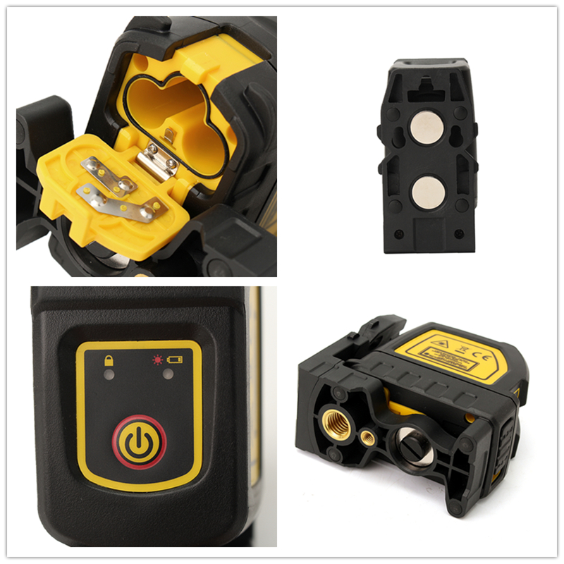 Red-Line-Laser-level-laser-2-Cross-line-with-Magnetic-Pivot-Bracket-45V-1265612-4