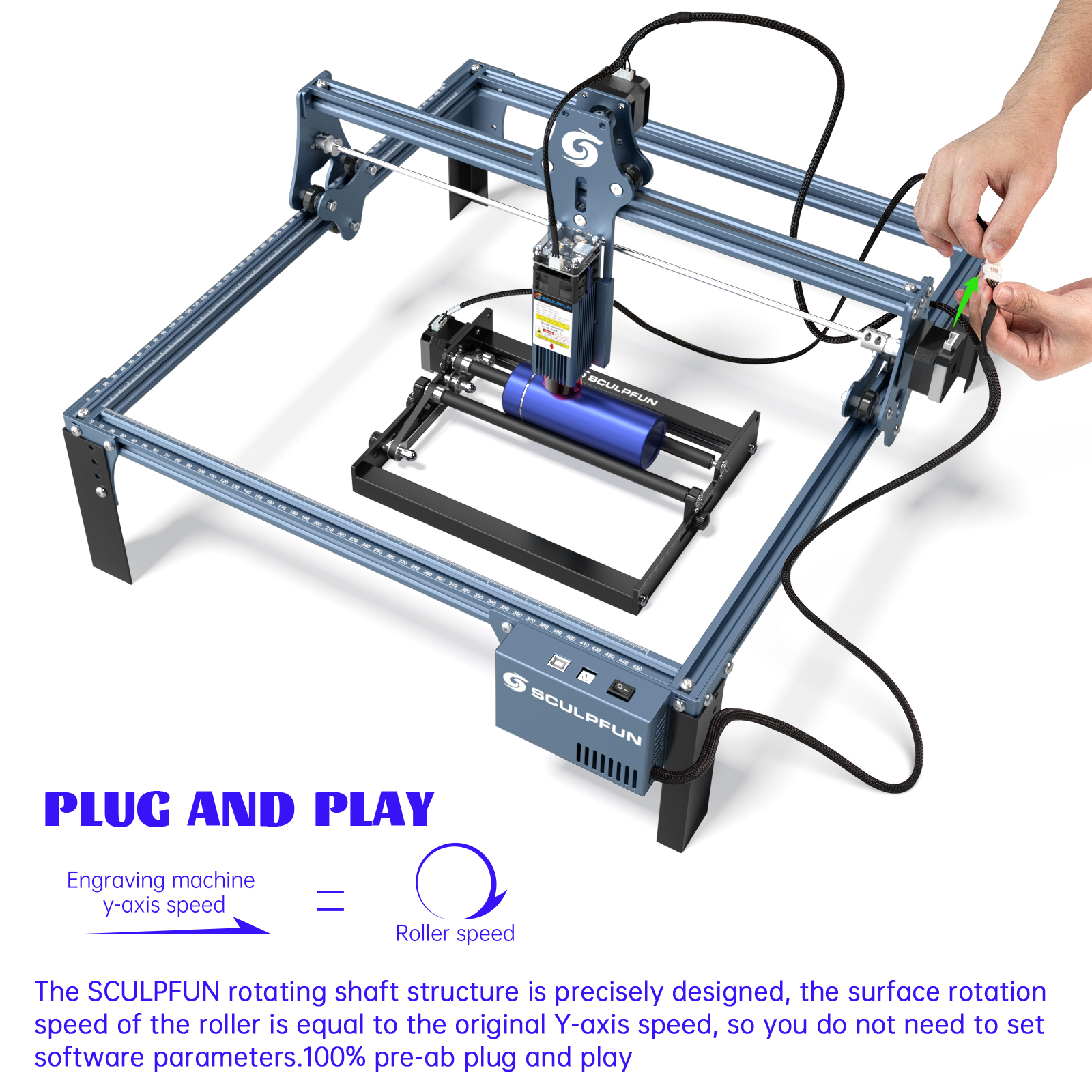 SCULPFUN-Laser-Rotary-Roller-for-S9-Laser-Engraver-Y-axis-Roller-360-degree-Rotating-for-6-150mm-Eng-1934417-3