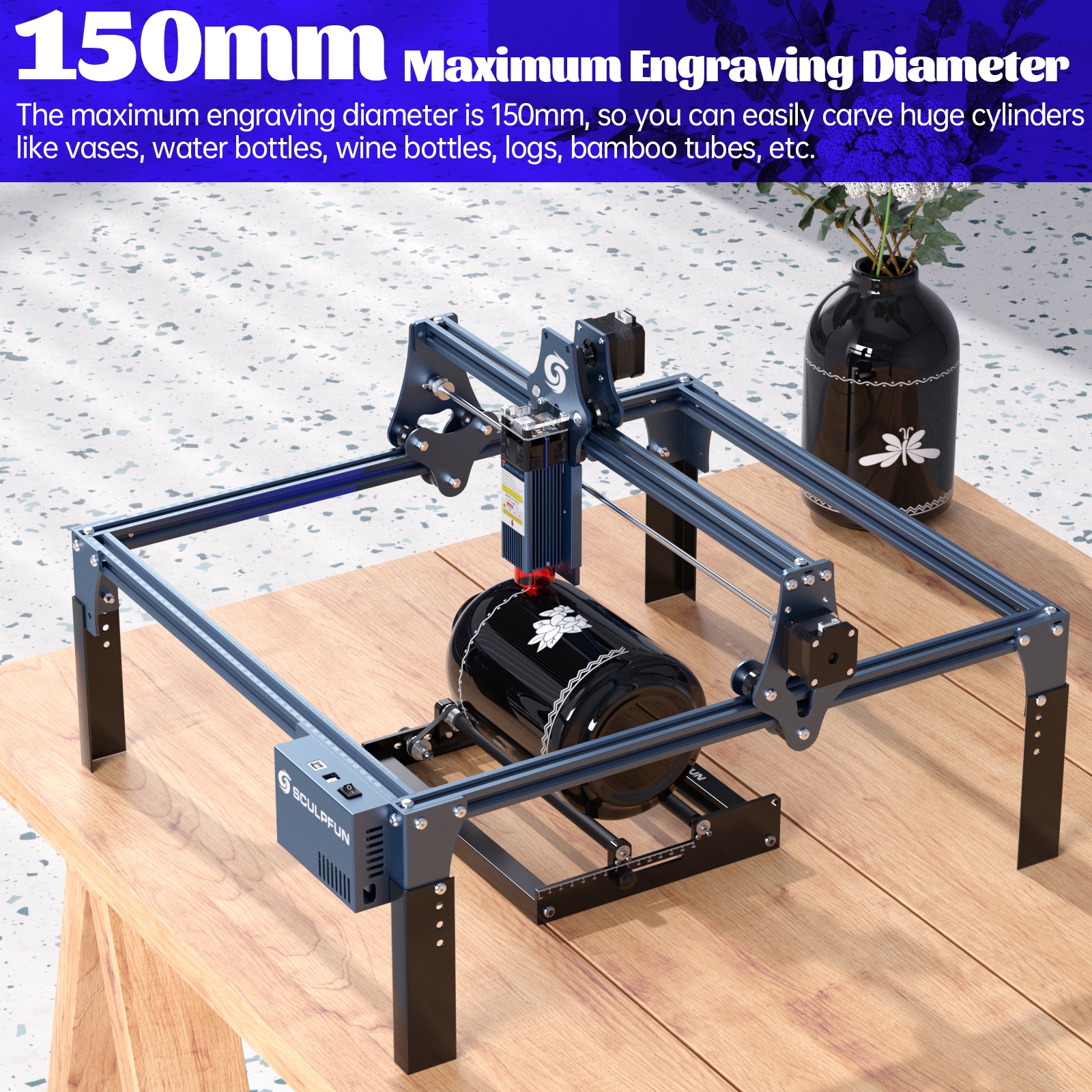 SCULPFUN-Laser-Rotary-Roller-for-S9-Laser-Engraver-Y-axis-Roller-360-degree-Rotating-for-6-150mm-Eng-1934417-5