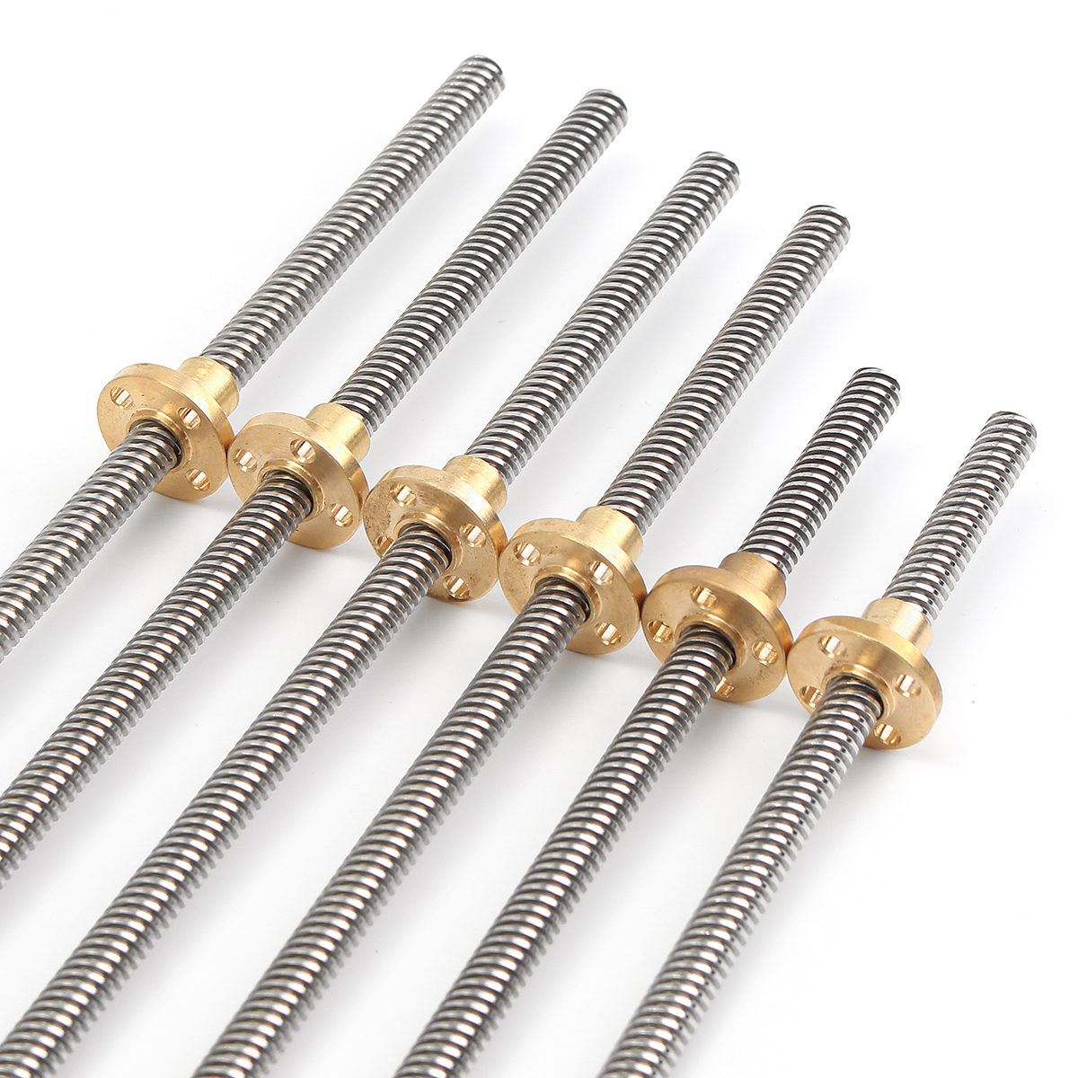 Machifit-T6-Lead-Screw-1mm-Pitch-with-Brass-Nut-100150200250300400500mm-Lead-Screw-1399240-1