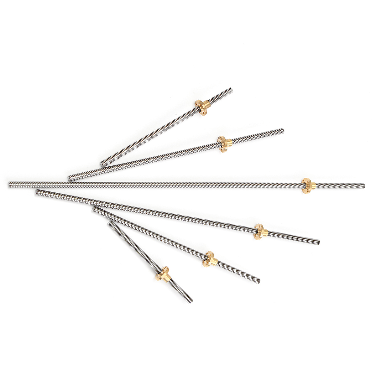 Machifit-T6-Lead-Screw-1mm-Pitch-with-Brass-Nut-100150200250300400500mm-Lead-Screw-1399240-10