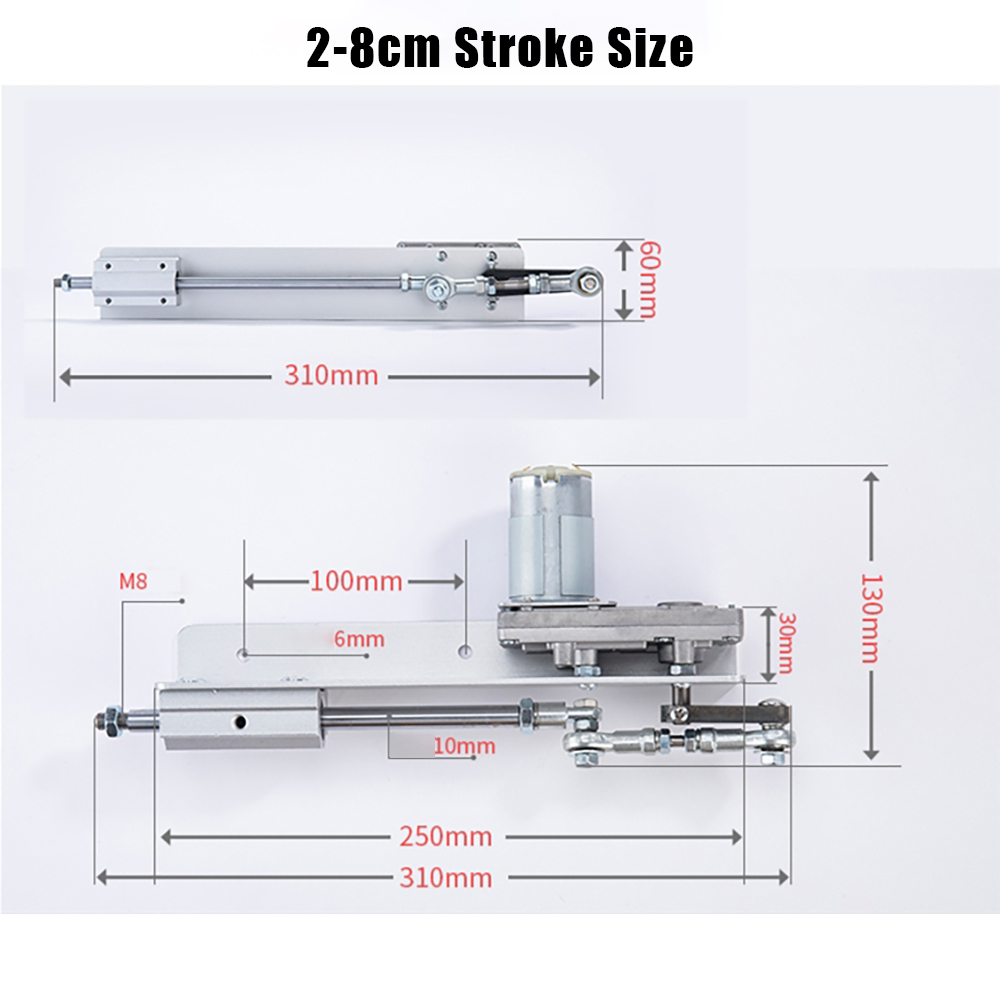 Machifit-DC-12V-4595RPM-Telescopic-Linear-Actuator-Adjustable-Reciprocating-Gear-Motor-with-2-83-15C-1856736-9