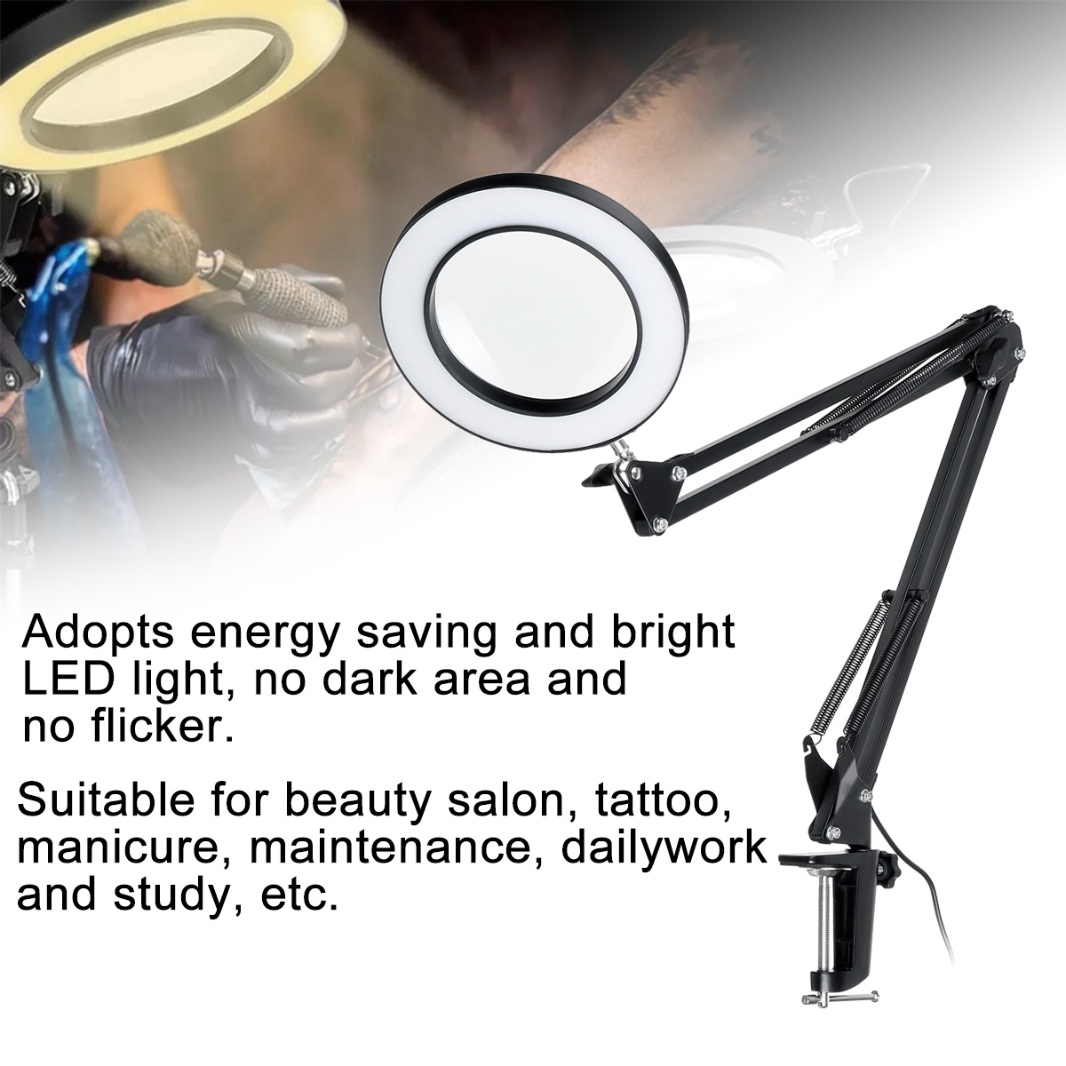 5X-Magnifying-Lamp-Clamp-Mount-LED-Magnifier-Lamp-Manicure-Tattoo-Beauty-Light-1801341-6