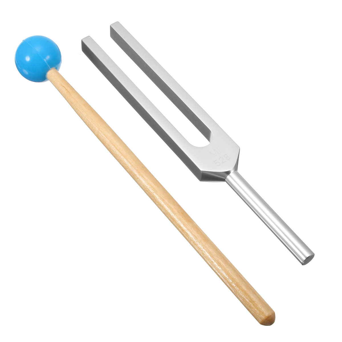 528HZ-Aluminum-Tuning-Fork-Chakra-Hammer-Ball-Diagnostic-Mallet-Set-1326579-5