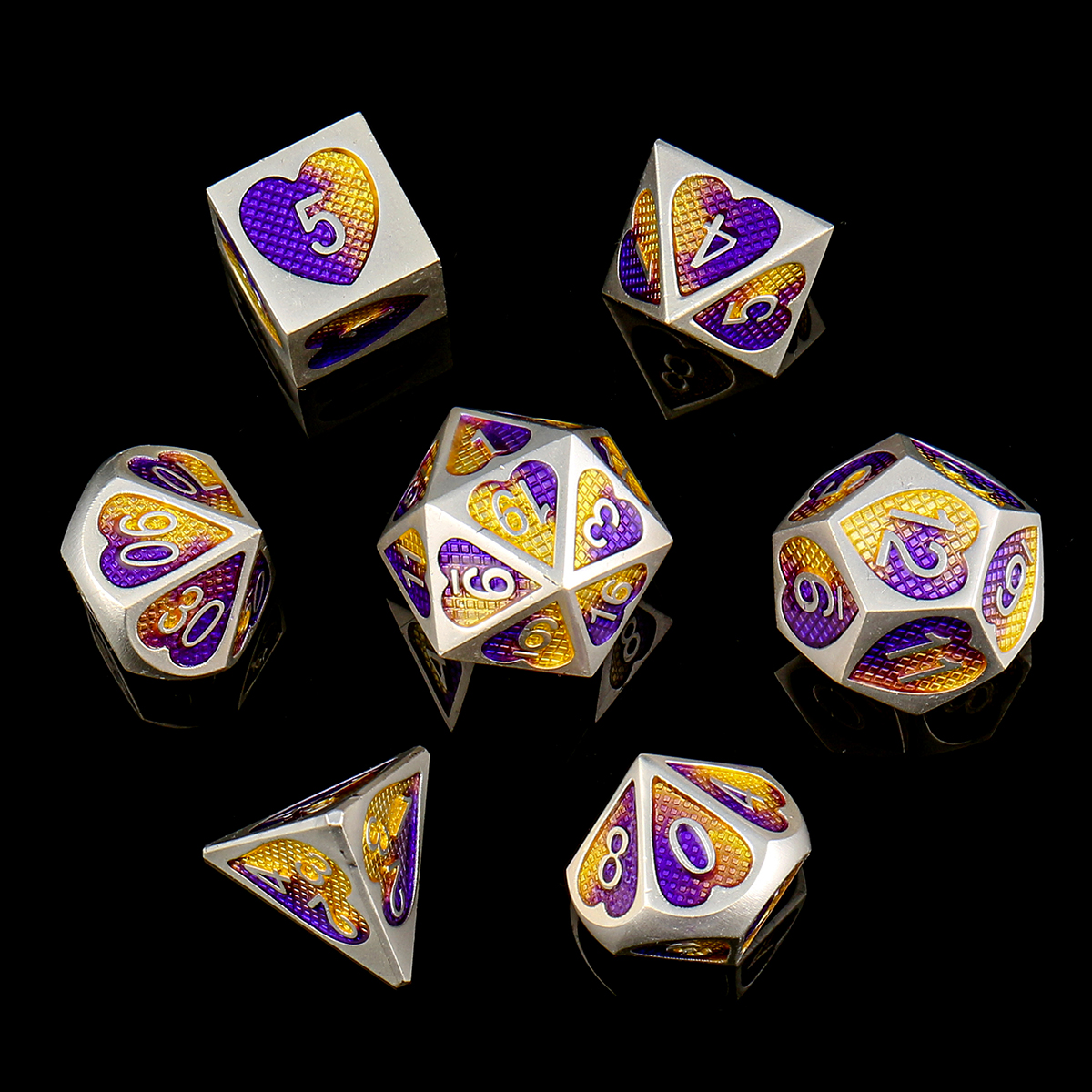 7Pcs-Zinc-Alloy-Polyhedral-Dices-for-Dungeons--Dragons-D20-D12-D10-D8-D6-D4-Desktop-Games-1668987-2