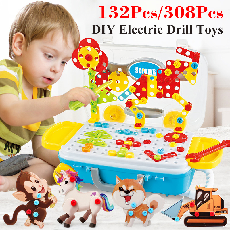 Children-Electric-Drill-Screw-Toys-DIY-Assembly-Puzzle-Kit-Kids-Educational-Toys-Gift-1651506-1