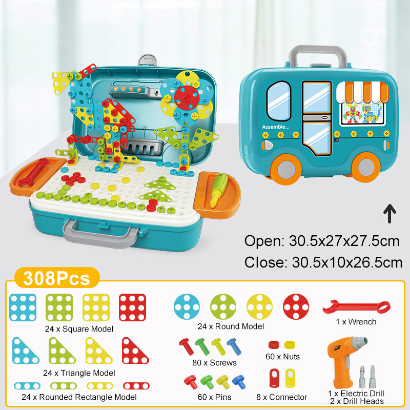 Children-Electric-Drill-Screw-Toys-DIY-Assembly-Puzzle-Kit-Kids-Educational-Toys-Gift-1651506-11