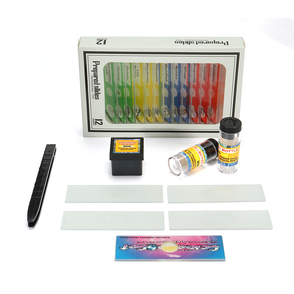 DIY-Kids-Science-Biological-Microscope-Toy-Slides-LED-Light-100X-400X-1200X-Zoom-1305535-10