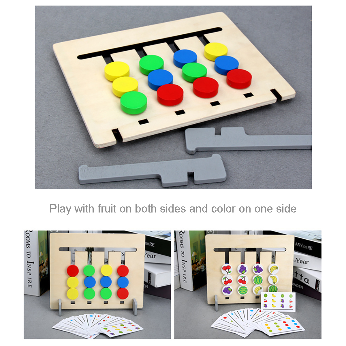 Funny-Double-sided-Color-Fruit-Matching-Game-Children-Wooden-Montessori-Toys-Logical-Reasoning-Train-1674710-5