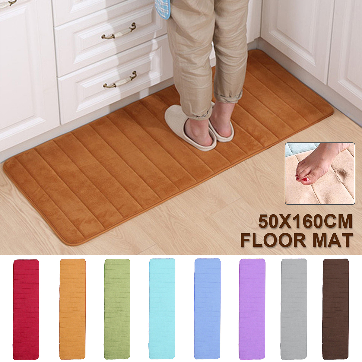 Microfibre-Memory-Foam-Bathroom-Shower-Bath-Mat-Non-Slip-Absorbent-Rug-Carpet-Floor-Mat-1440606-5