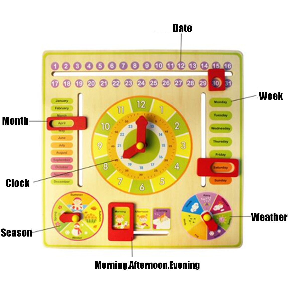 Wooden-Multifunction-Learning-Clock-Toy-Alarm-Calendar-Cognition-Educational-Toys-1550385-3