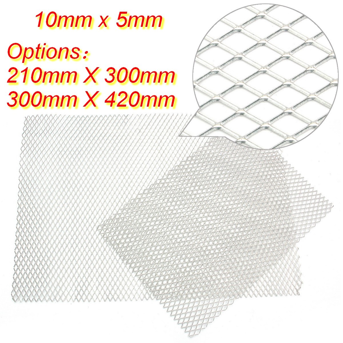 A5-A4-Size-Aluminum-Mesh-Sheets-Diamond-Mesh-Expandable-Metal-Raised-Craft-Plates-1193348-5