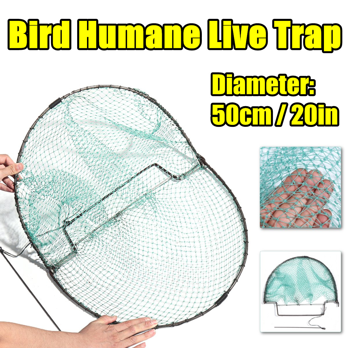 Heavy-Duty-500mm-Sparrow-Starling-Bird-Net-Humane-Live-Trap-Hunting-Supplies-1696964-1