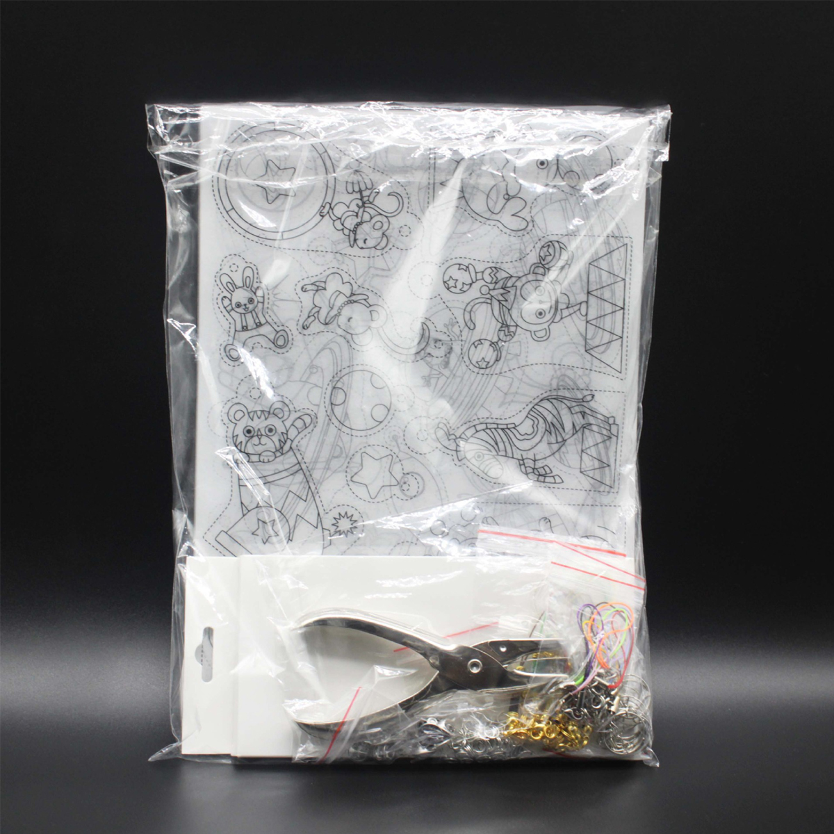 198Pcs145Pcs33Pcs-DIY-Heat-Shrink-Plastic-Sheet-Kit-Shrinky-Art-Paper-Hole-Punch-Keychains-Pencils-1750256-9