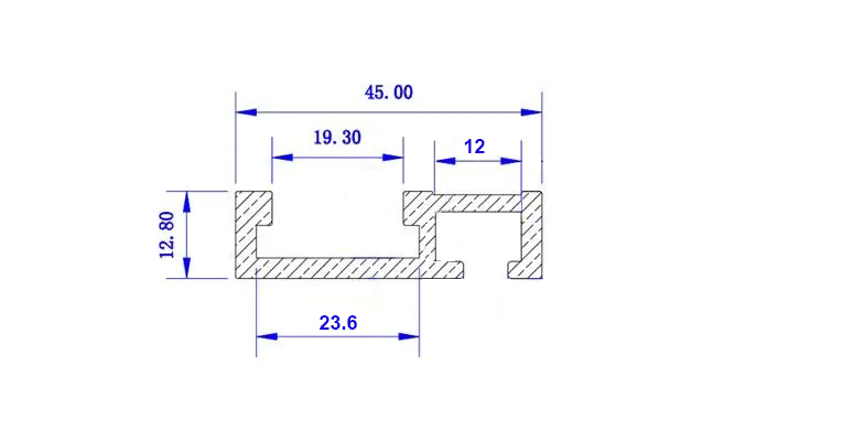 Drillpro-Aluminum-Alloy-45-Type-T-slot-T-track-Miter-Track-Jig-Fixture-Slot-45x128mm-For-Table-Saw-R-1745784-14