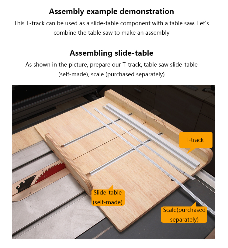 Drillpro-Aluminum-Alloy-45-Type-T-slot-T-track-Miter-Track-Jig-Fixture-Slot-45x128mm-For-Table-Saw-R-1745784-3