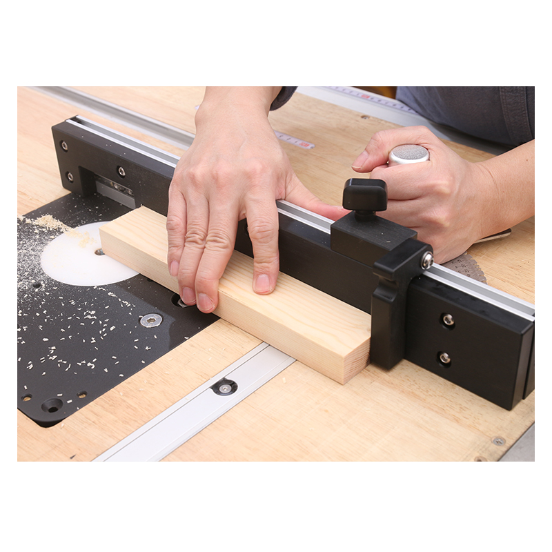 Drillpro-Aluminum-Box-Joint-Jig-Fence-Stop-For-Miter-Gauge-T-Track-Woodworking-Tool-1705908-10