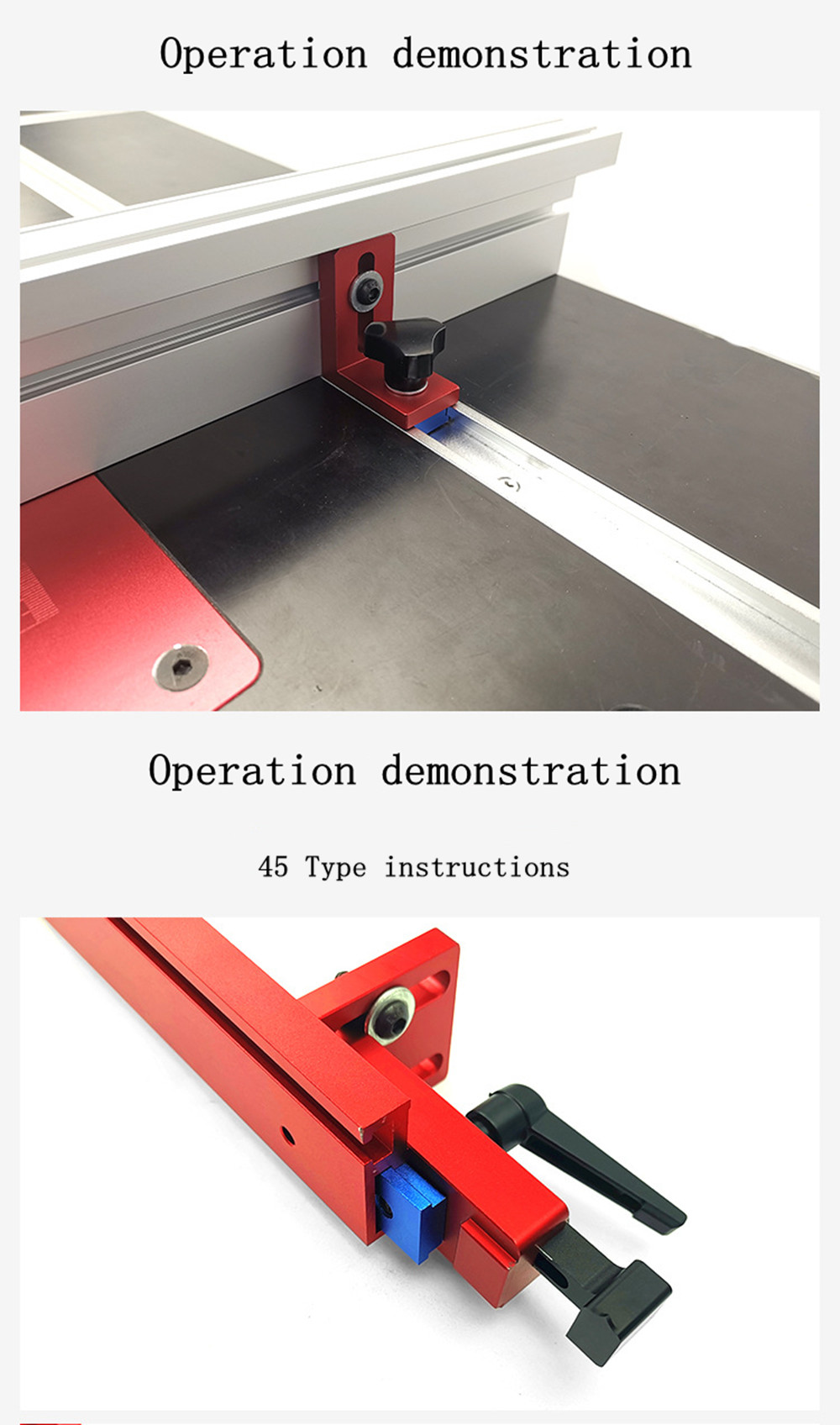 Fixed-T-Slot-Miter-Track-Stopper-3045-Manual-Woodworking-DIY-Tools-1422928-12