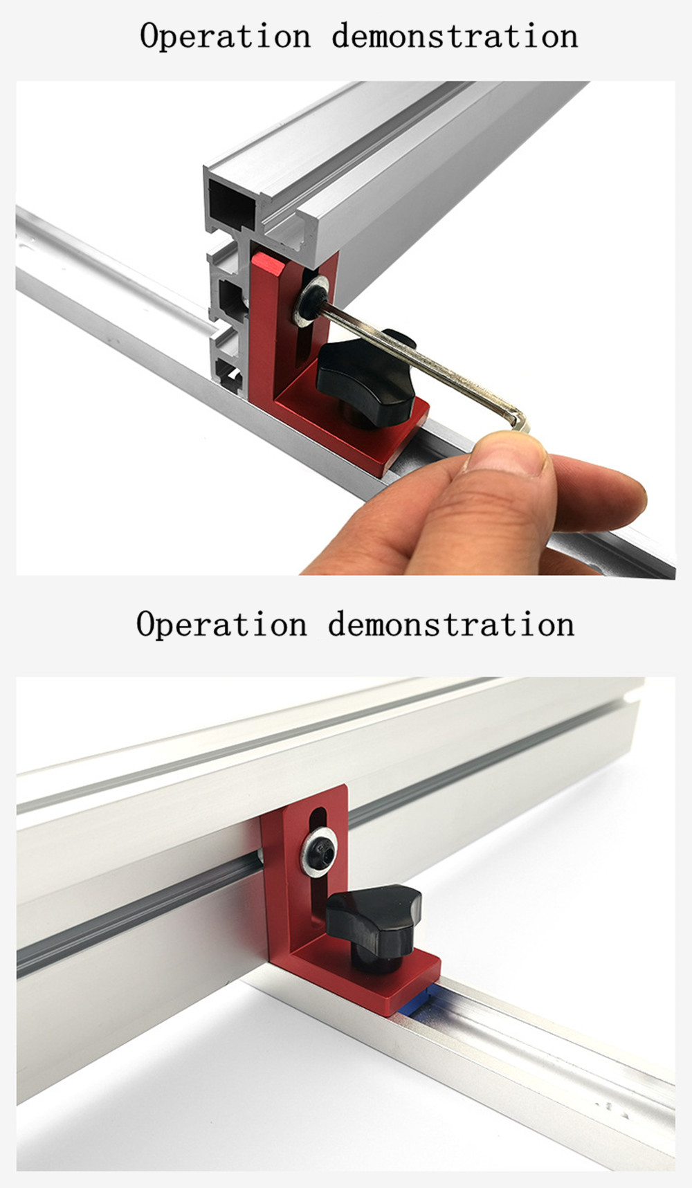 Fixed-T-Slot-Miter-Track-Stopper-3045-Manual-Woodworking-DIY-Tools-1422928-9