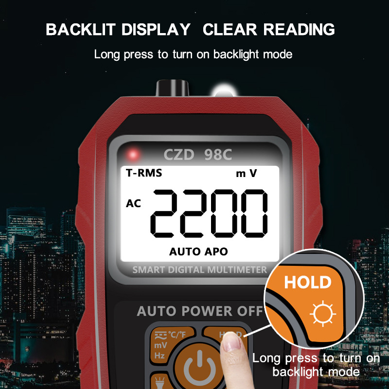 98AC-True-RMS-Electric-Digital-LCD-Current-AC-DC-Voltage-Multimeter-Capacitance-Meter-1731478-9