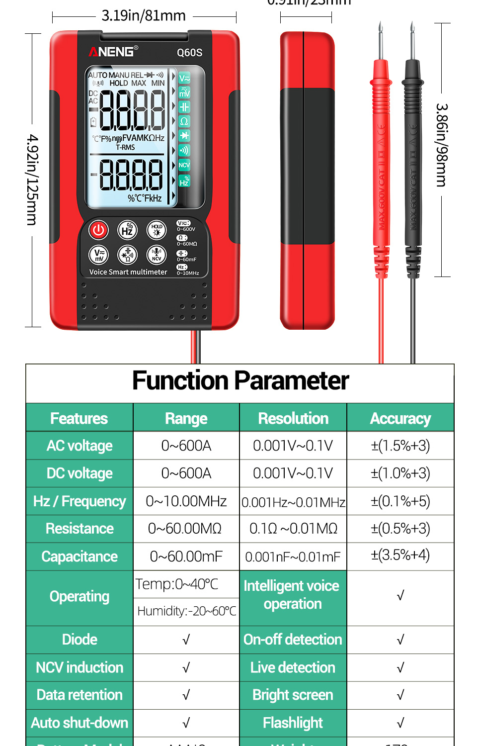 ANENG-Q60S-Q60-Digital-Multimeter-AI-Speech-Recognition-Transistor-Tester-6000-Counts-True-RMS-Auto--1882459-11