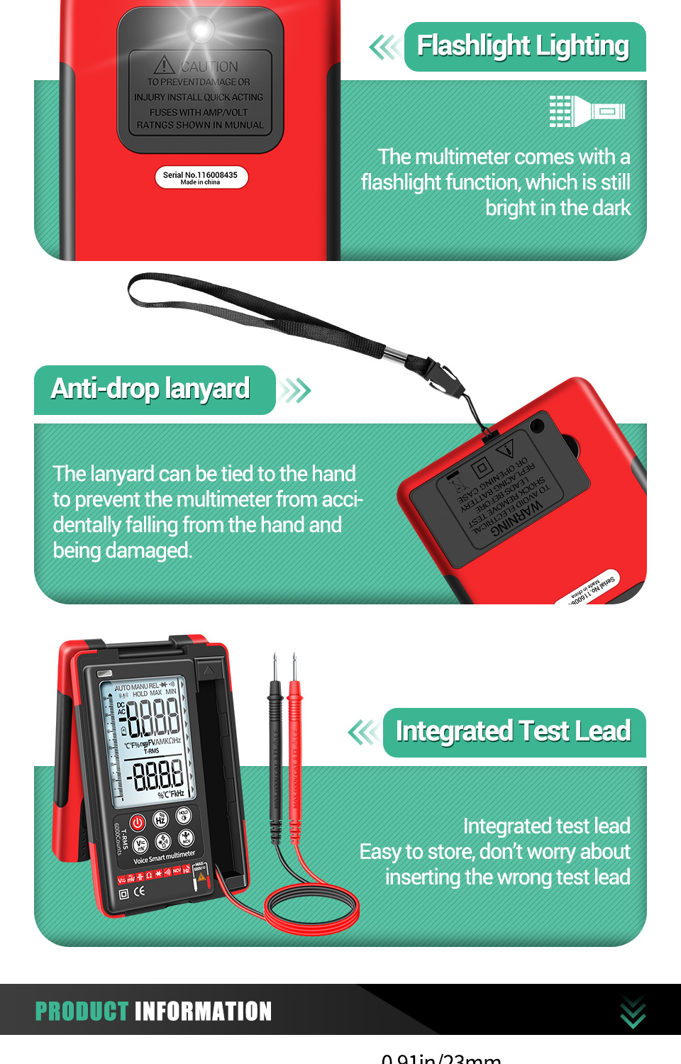 ANENG-Q60S-Q60-Digital-Multimeter-AI-Speech-Recognition-Transistor-Tester-6000-Counts-True-RMS-Auto--1882459-10