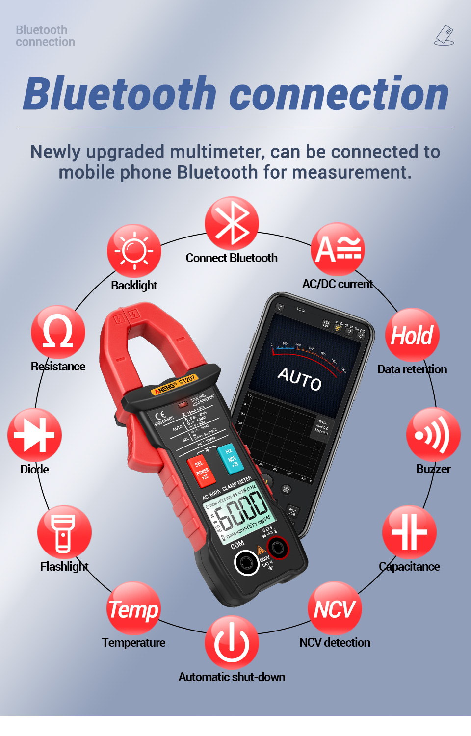 ANENG-ST207-Digital-bluetooth-Multimeter-Clamp-Meter-6000-Counts-True-RMS-DCAC-Voltage-Tester-AC-Cur-1762792-2