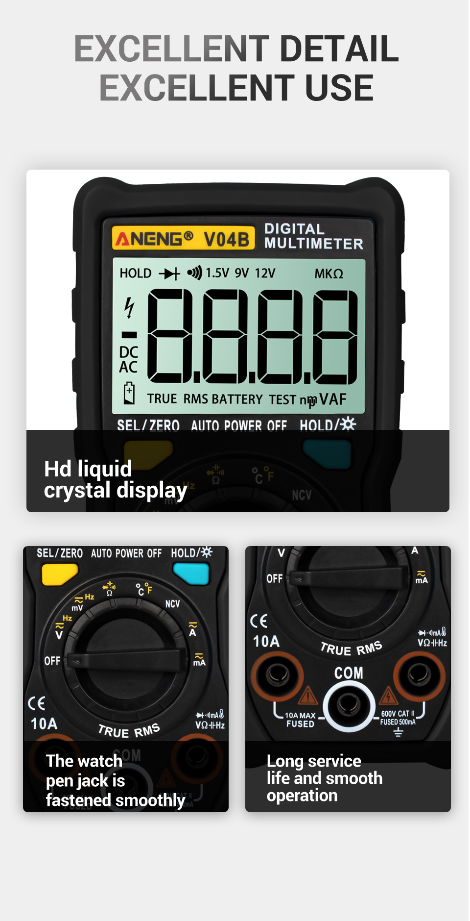 ANENG-V04B--4000-Counts-Auto-ranging-Digital-True-RMS-Multimeter-With-Capacitance-NCV-Capacitance-Te-1474248-11