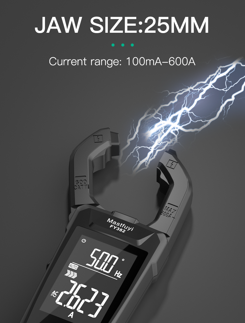 FUYI-FY382-9999-Counts-Digital-Clamp-Meter-Professional-Multimeter-Auto-Range-AC-Voltage-Current-Cap-1909067-2
