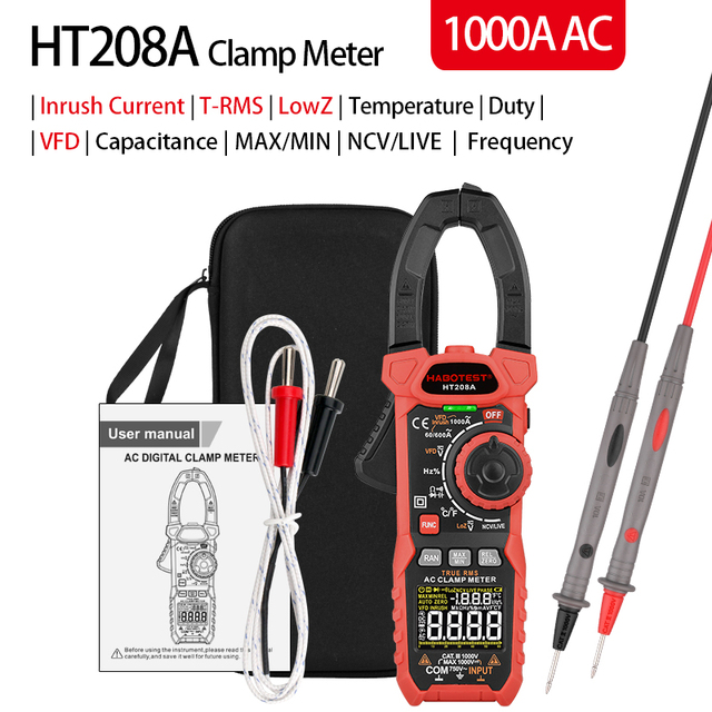 HABOTEST-HT208AHT208D-1000V-1000A-Digital-Multimeter-Profesional-Amperometric-Clamp-Meter-AC-DC-True-1850458-10