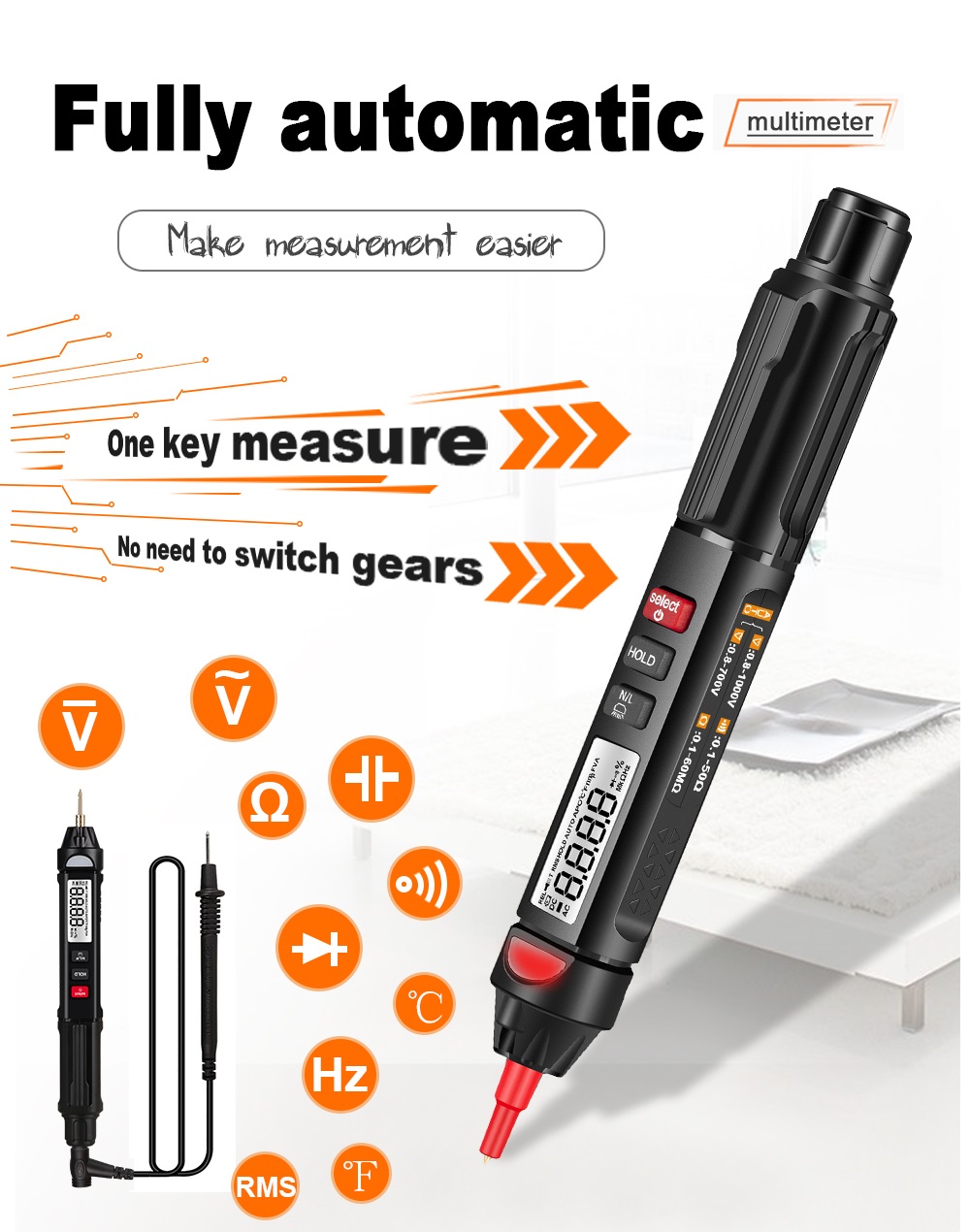 MUSTOOL-MT007-True-RMS-Digital-Multimeter--Voltage-Test-Pen-2-In-1-Normal-LCD-Screen-1829434-2