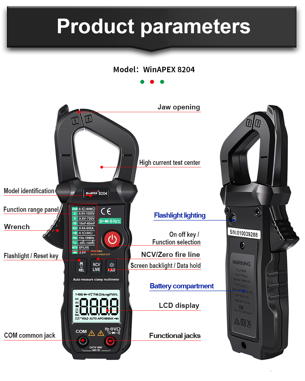 WinAPEX-8204-Intelligent-Automatic-True-RMS-Clamp-Meter-DC-Current-Measurement-with-Temperature-Meas-1694537-8