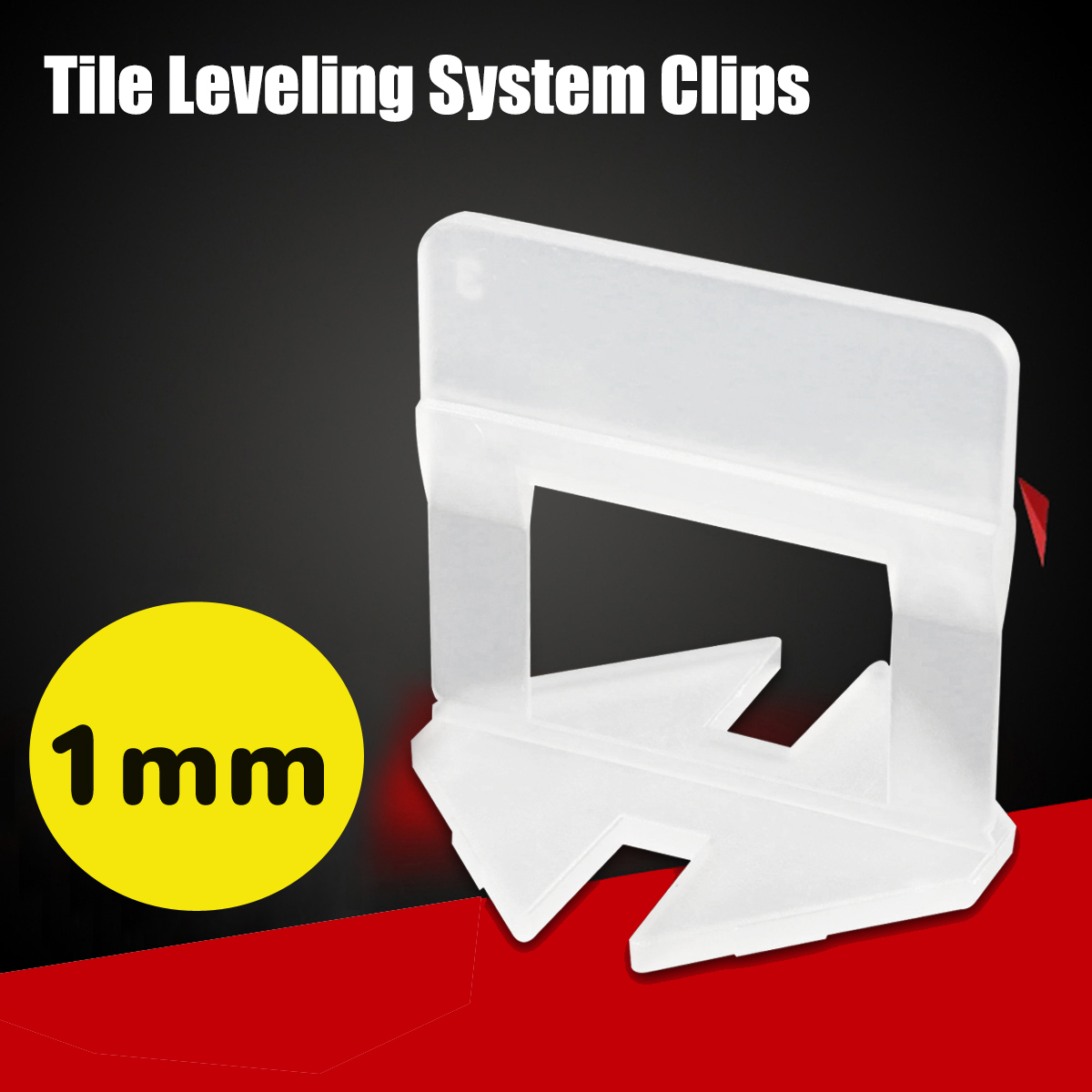 200Pcs-1mm-White-Ceramic-Tile-Tiling-Accessibility-Spacers-Plastic-Clip-1083326-2