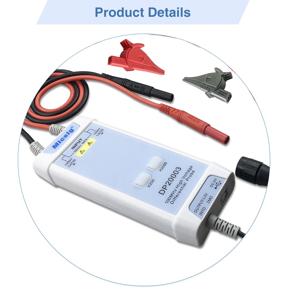 Micsig-Oscilloscope-5600V-100MHz-High-Voltage-Differential-Probe-DP20003-Kit-35ns-Rise-Time-200X--20-1955758-6