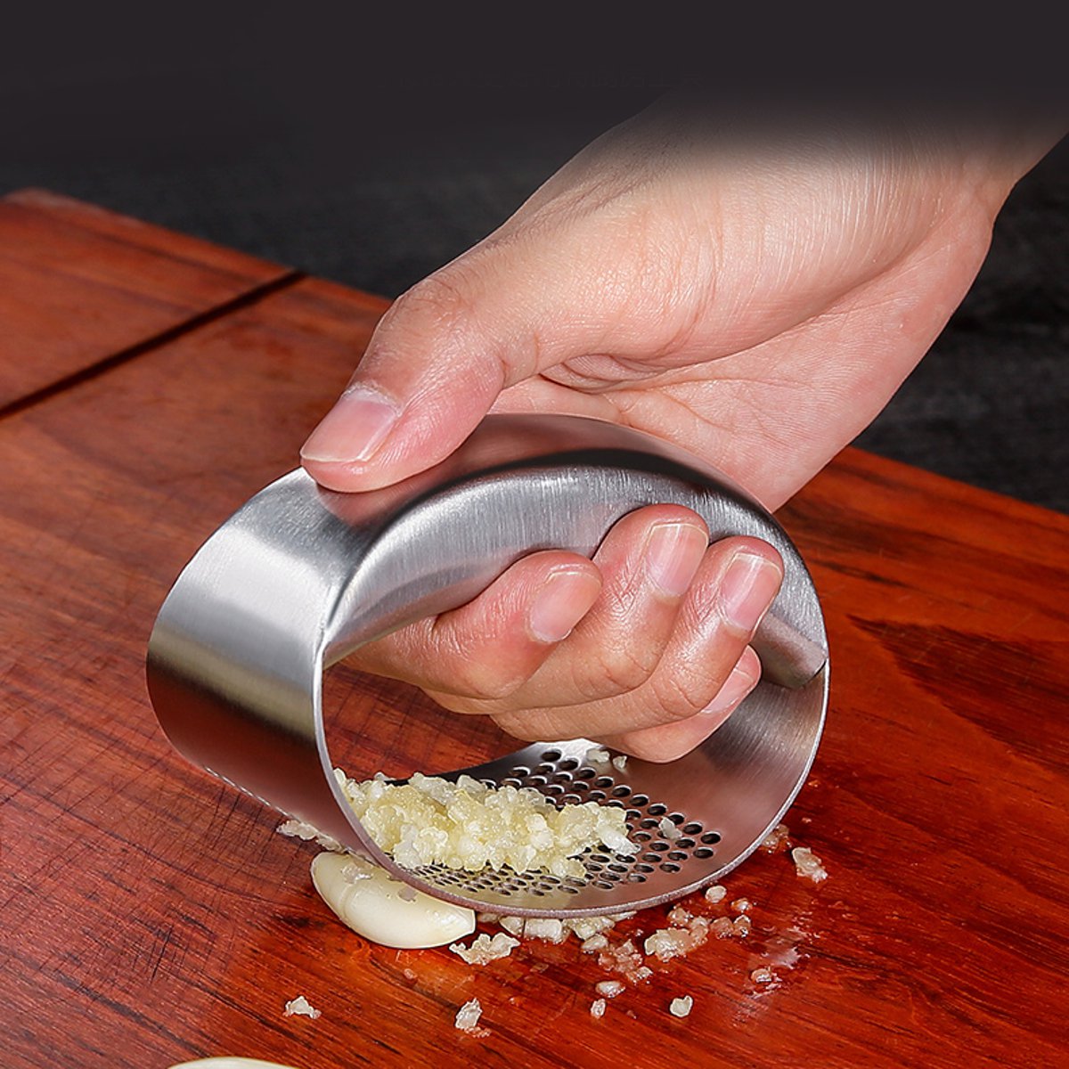 Stainless-Steel-Manual-Garlic-Press-Crusher-Squeezer-Home-Kitchen-Masher-Tool-1700885-8