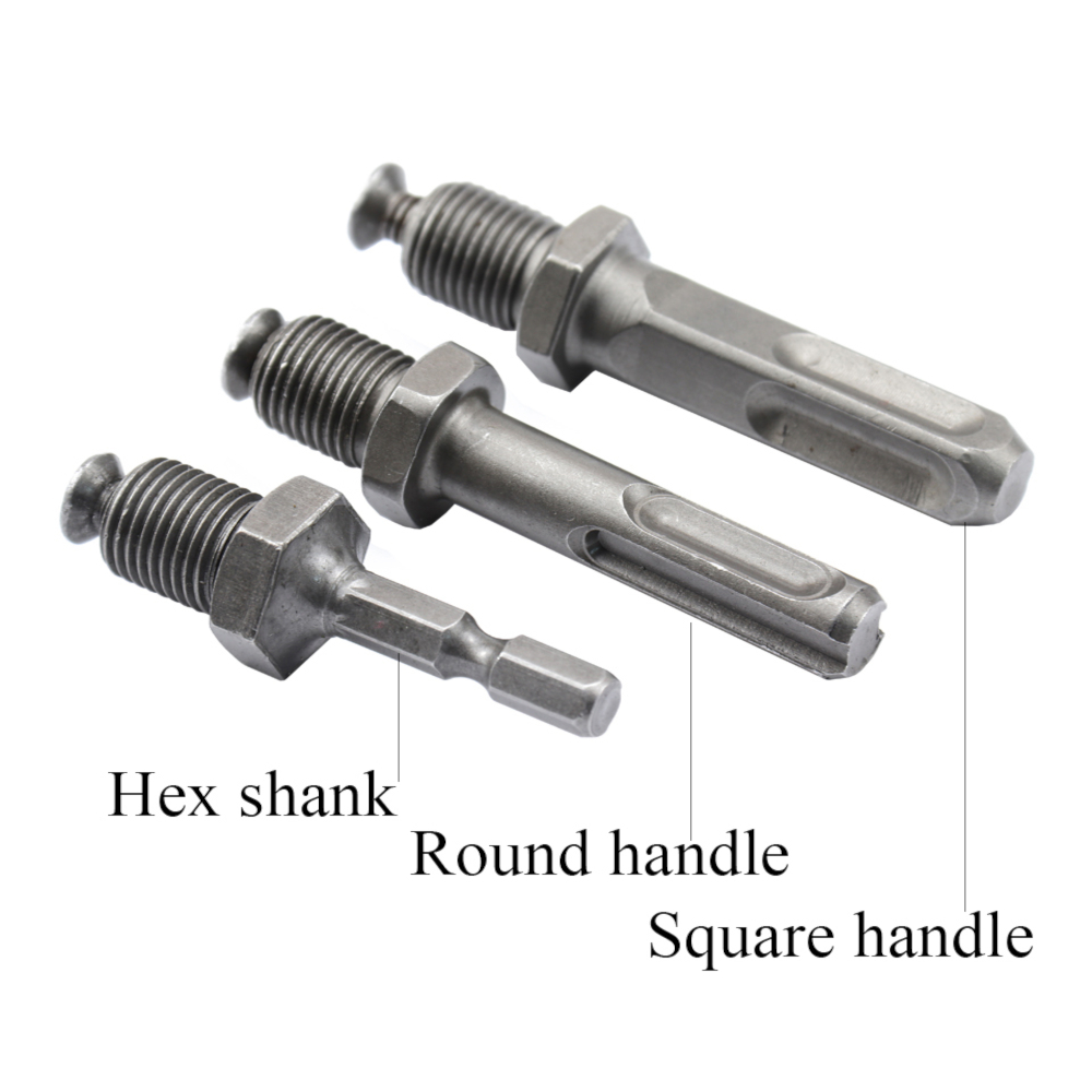 1Pc-Drillpro-3242mm-HSS-RoundSquareHexagonal-Shank-Firewood-Drill-Bit-Splitter-Wood-Split-Cone-Drill-1788833-5