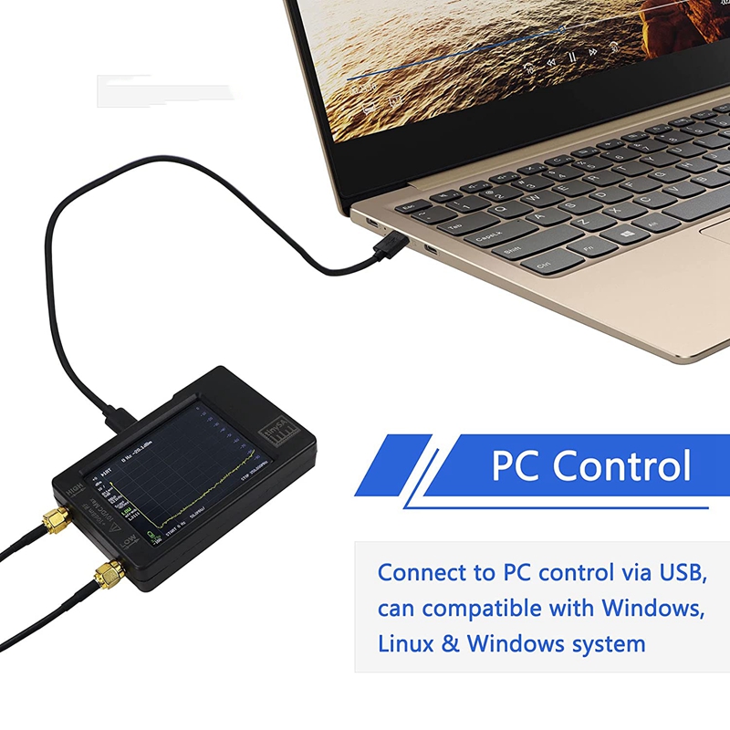 28Inch-Tinysa-Spectrum-Analyzer-MFHFVHF-UHF-Low-01MHz-350MHz-High-240MHz-960MHz-Signal-Generator-1950074-4