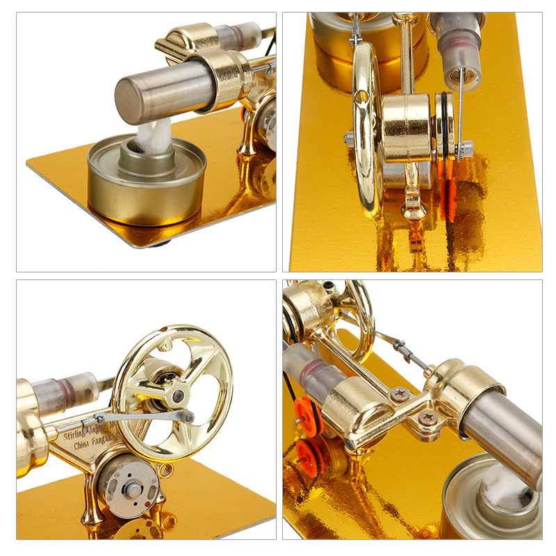 1PC-16-x-85-x-11-cm--Physical-Science-DIY-Kits-Stirling-Engine-Model-with-Parts-1939762-14