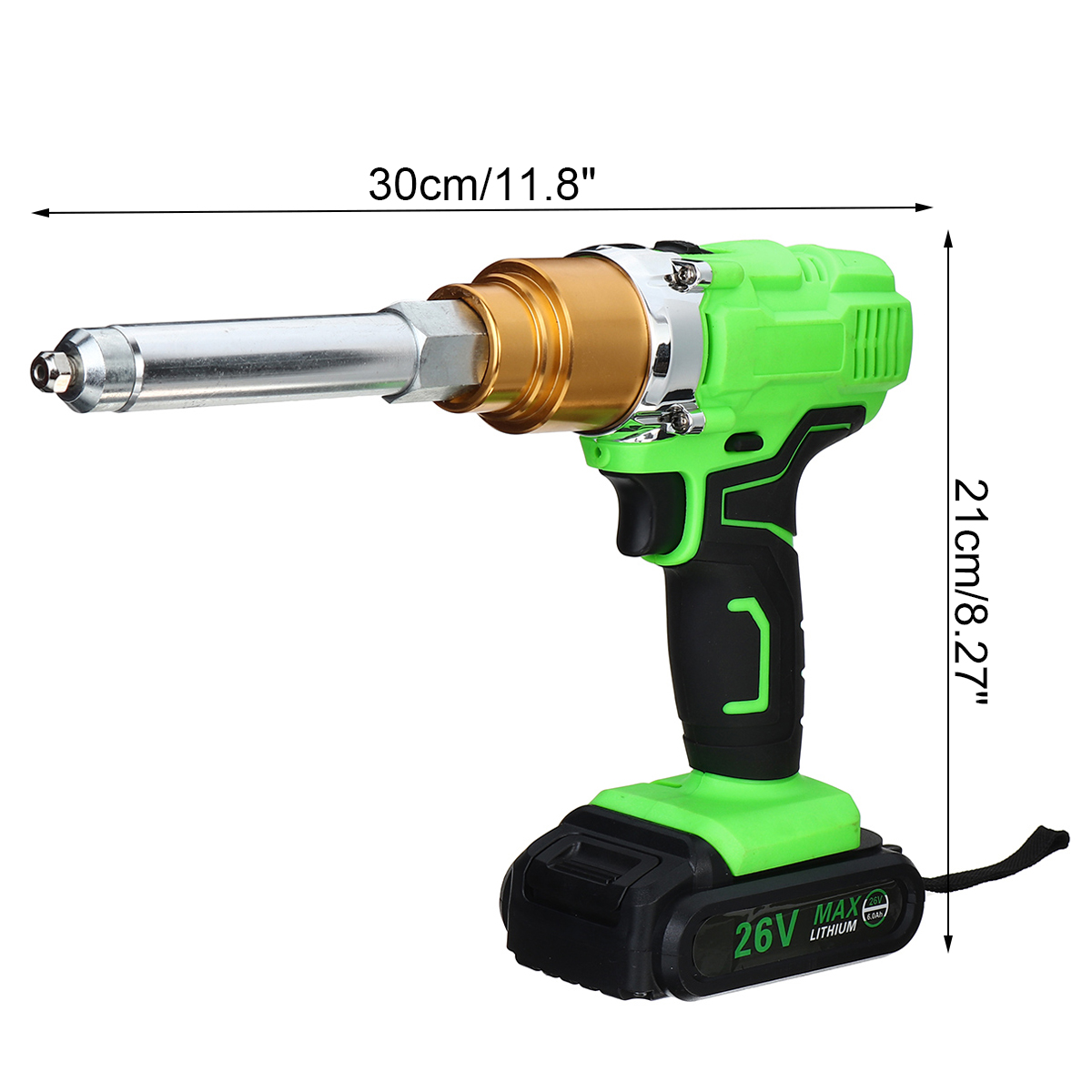 26V-Electric-Cordless-Rivet-Guns-Insert-Nut-Pull-Riveting-Tool-LED-Light-With-Battery-1790808-5