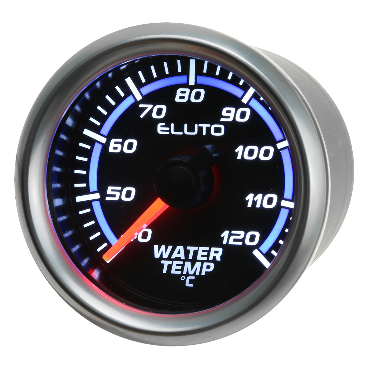 2quot-52mm-40-120degC-Water-Temperature-Gauge-Blue-LED-Black-Face-Car-Meter--Sensor-1743419-7