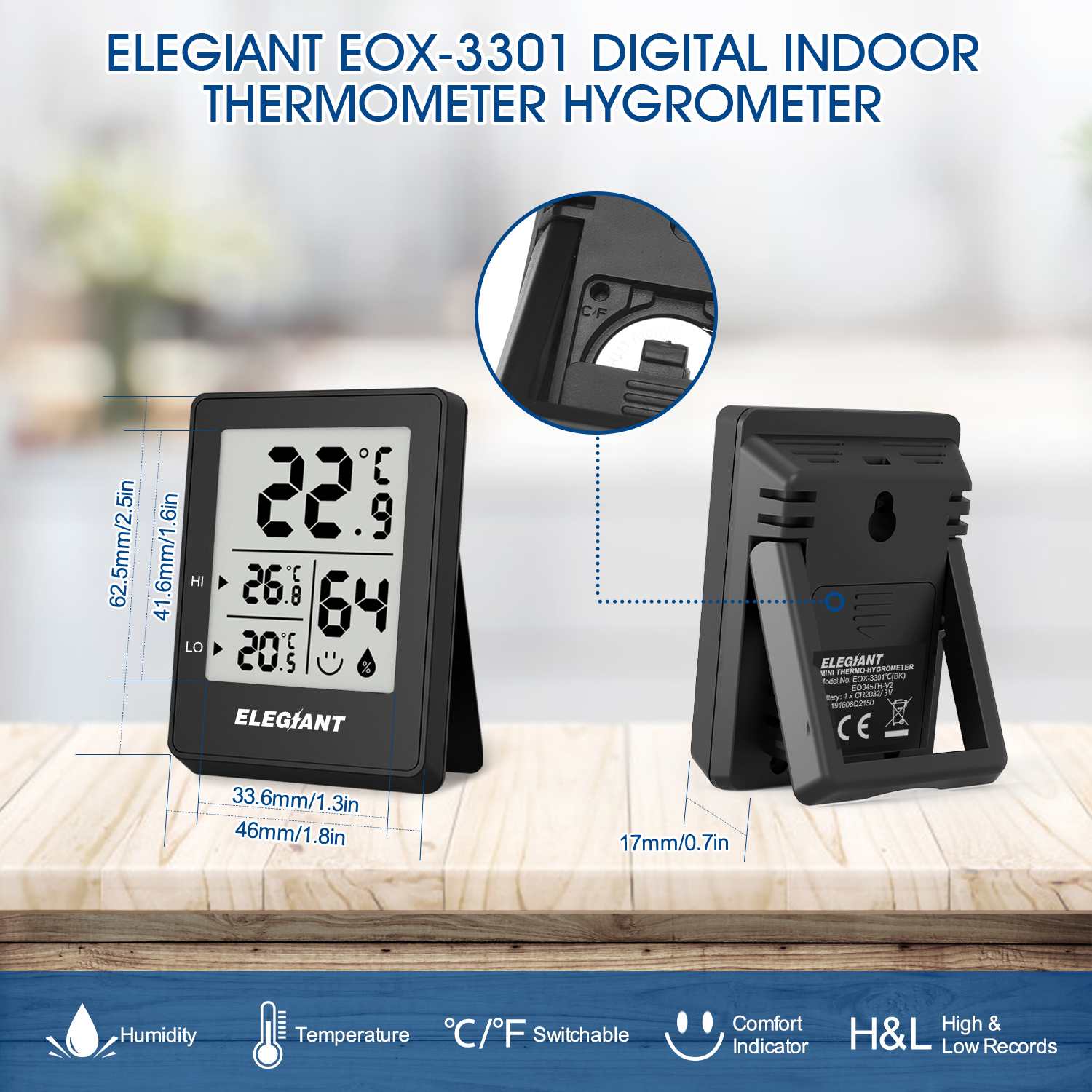 ELEGIANT-Digital-Indoor-Hygrometer-Thermometer-Rome-Temperature-Humidity-Sensor-Monitor-degCdegF-1629484-1