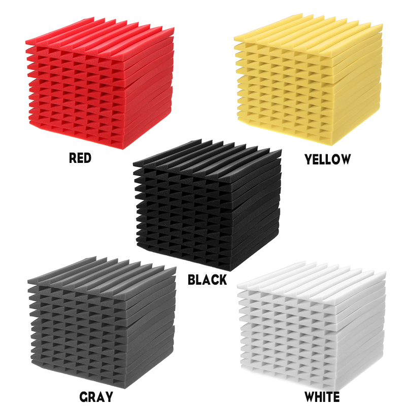 12Pcs-30x30x25cm-Soundproofing-Foam-Acoustic-Wall-Panels-Studio-Soundproof-Foam-1787871-3