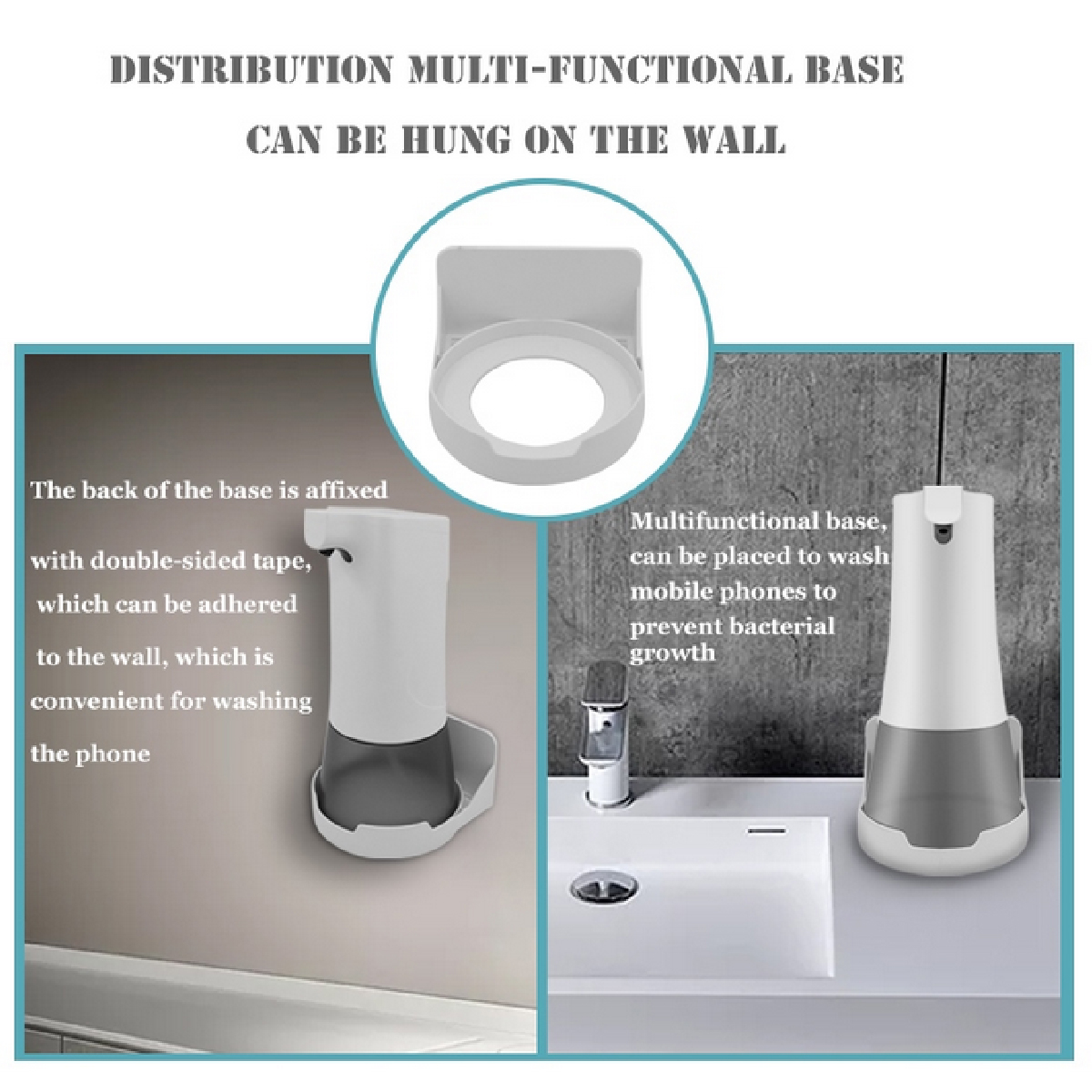 350ml-Infrared-Sensor-Automatic-Soap-Dispenser-Touchless-Stand-Foam-Hand-Washer-1669806-6